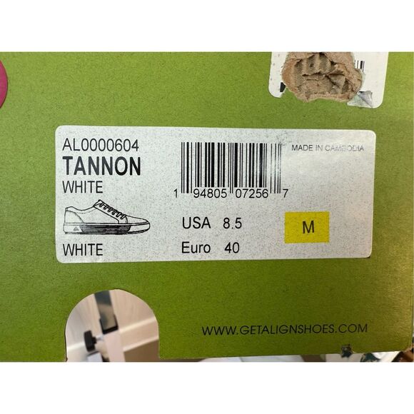 NIB Align Tannon Men’s Orthotic Athletic Shoe Leather - Picture 2 of 8